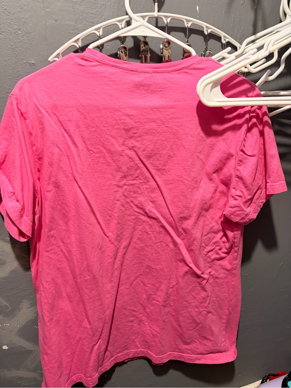 Gildan Hot Pink Short Sleeve Crewneck Tee